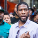 Jumaane Williams (shown here at a 2016 anti-violence event in New York City) is now the New York City public advocate, second in line to the mayor’s office. A measure sponsored by Williams to stop companies from testing job applicants for marijuana has now been approved by New York City’s City Council and is awaiting signature by Mayor Bill de Blasio.